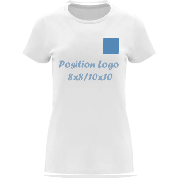 T-shirt ajusté personnalisable – coupe moderne, rendu soigné – Image 2