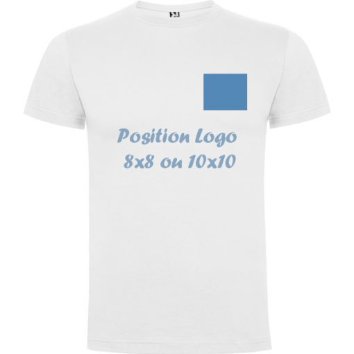 T-shirt personnalisable avec visuel subtil intégré