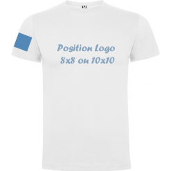 T-shirt avec personnalisation intégrée au design