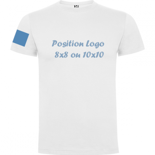 T-shirt avec personnalisation intégrée au design