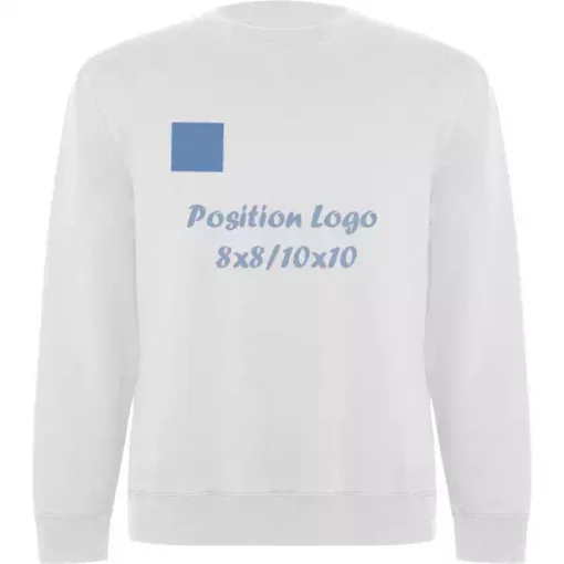 Sweat unisexe personnalisable pour communication textile