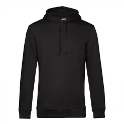 sweat homme capuche éco-responsable noir personnalisé Lyon